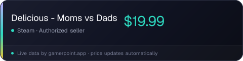 Delicious - Moms vs Dads