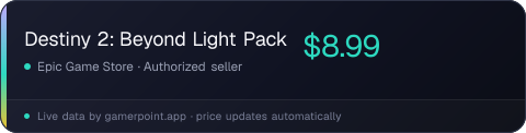 Destiny 2: Beyond Light Pack