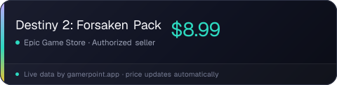 Destiny 2: Forsaken Pack