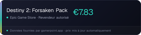 Destiny 2: Forsaken Pack