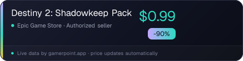 Destiny 2: Shadowkeep Pack