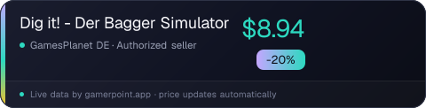 Dig it! - Der Bagger Simulator