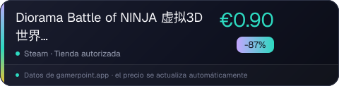 Diorama Battle of NINJA 虚拟3D世界 忍者之战