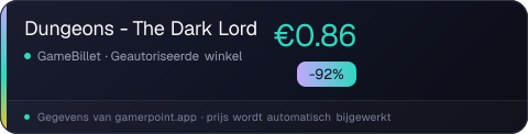 Dungeons - The Dark Lord
