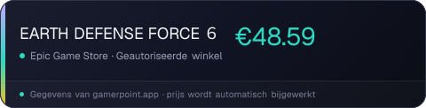 EARTH DEFENSE FORCE ６