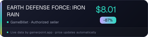 EARTH DEFENSE FORCE: IRON RAIN