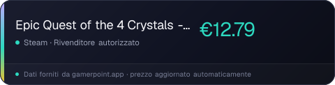Epic Quest of the 4 Crystals - Deluxe Edition (Game+Guide+Goodies)