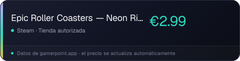 Epic Roller Coasters — Neon Rider