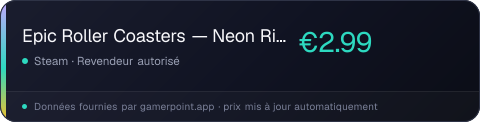 Epic Roller Coasters — Neon Rider
