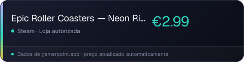Epic Roller Coasters — Neon Rider
