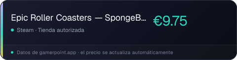 Epic Roller Coasters — SpongeBob SquarePants