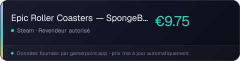Epic Roller Coasters — SpongeBob SquarePants