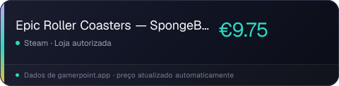 Epic Roller Coasters — SpongeBob SquarePants