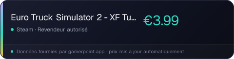 Euro Truck Simulator 2 - XF Tuning Pack