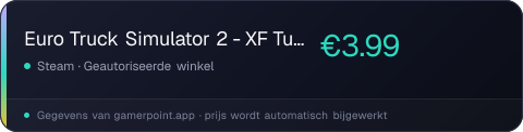 Euro Truck Simulator 2 - XF Tuning Pack