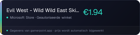 Evil West - Wild Wild East Skin Pack