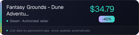 Fantasy Grounds - Dune Adventures in the Imperium