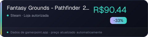 Fantasy Grounds - Pathfinder 2 RPG - Player Core