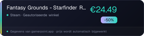 Fantasy Grounds - Starfinder RPG - Interstellar Species