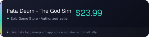 Fata Deum - The God Sim