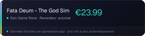 Fata Deum - The God Sim