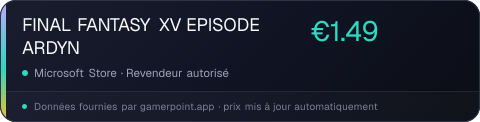 FINAL FANTASY XV EPISODE ARDYN