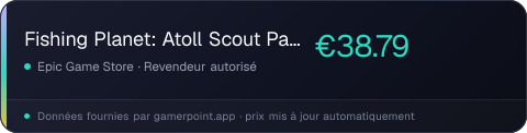 Fishing Planet: Atoll Scout Pack