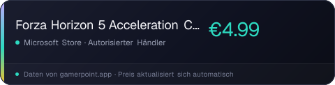 Forza Horizon 5 Acceleration Car Pack