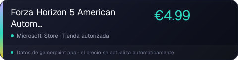Forza Horizon 5 American Automotive Car Pack