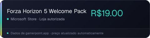 Forza Horizon 5 Welcome Pack