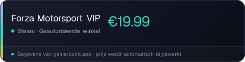 Forza Motorsport VIP