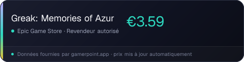 Greak: Memories of Azur