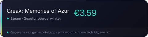 Greak: Memories of Azur