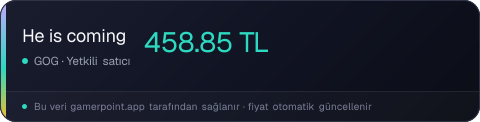 He is coming