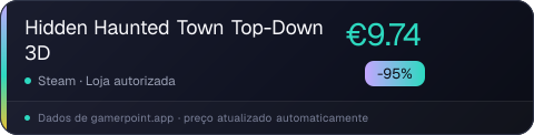 Hidden Haunted Town Top-Down 3D