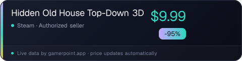 Hidden Old House Top-Down 3D