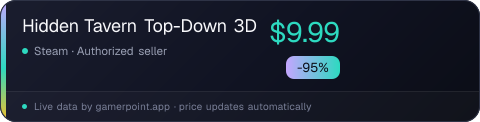Hidden Tavern Top-Down 3D