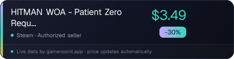 HITMAN WOA - Patient Zero Requiem Pack