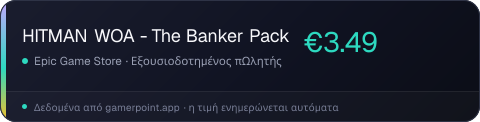 HITMAN WOA - The Banker Pack