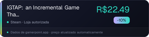 IGTAP: an Incremental Game That's Also a Platformer