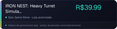 IRON NEST: Heavy Turret Simulator