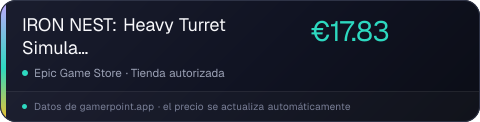 IRON NEST: Heavy Turret Simulator