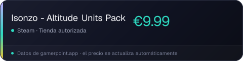 Isonzo - Altitude Units Pack