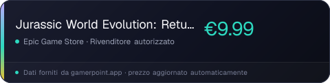 Jurassic World Evolution: Return To Jurassic Park