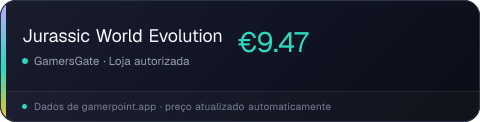 Jurassic World Evolution