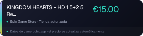KINGDOM HEARTS - HD 1 5+2 5 ReMIX
