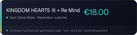KINGDOM HEARTS III + Re Mind