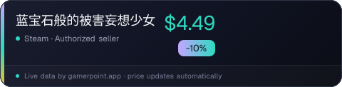 蓝宝石般的被害妄想少女