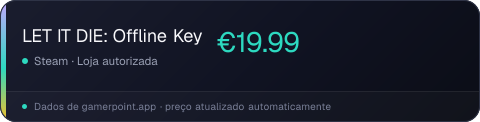 LET IT DIE: Offline Key