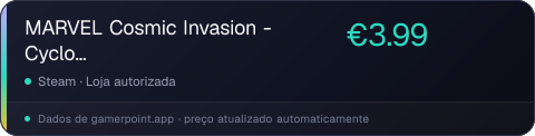 MARVEL Cosmic Invasion - Cyclops & The Thing
